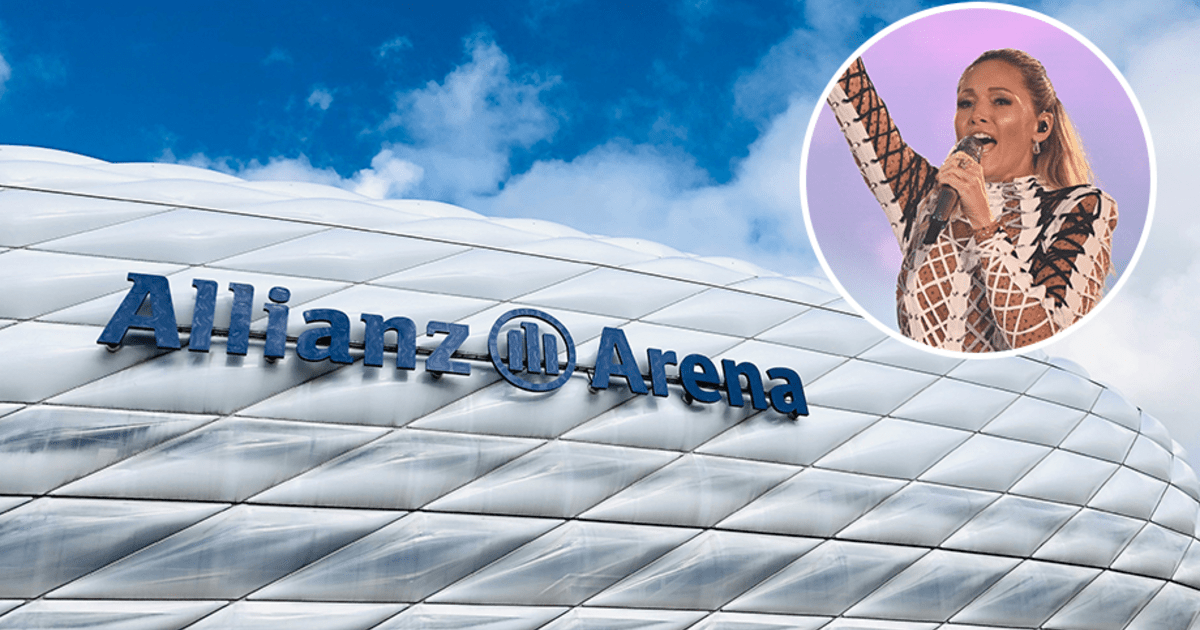 Helene Fischer Tritt In Der M Nchner Allianz Arena Auf