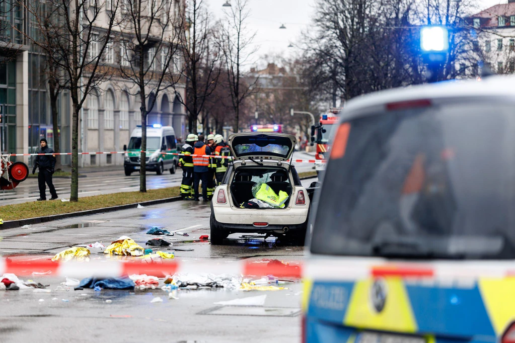 Mitte Februar war ein Auto in München in eine Menschengruppe gefahren. (Archivbild) — © Matthias Balk/dpa