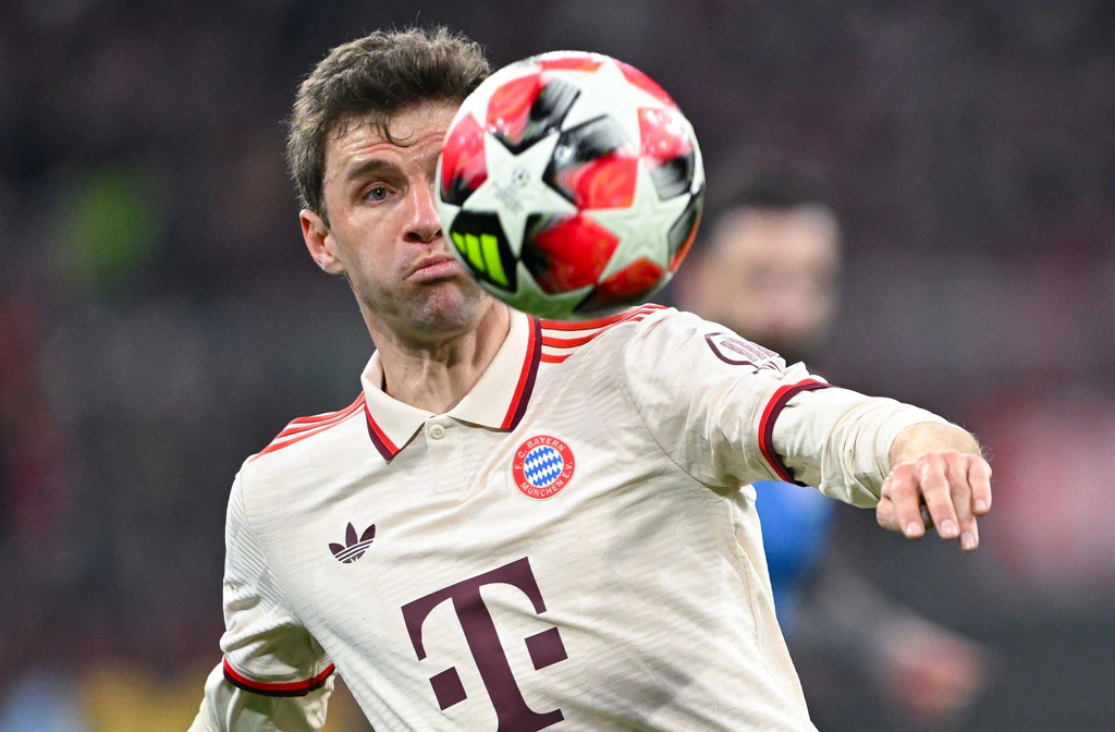 Mehr Bayern geht praktisch nicht: Thomas Müller. — © Sven Hoppe/dpa
