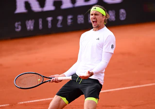 Alexander Zverev kämpft sich ins Halbfinale der BMW Open in München. — © Sven Hoppe/dpa